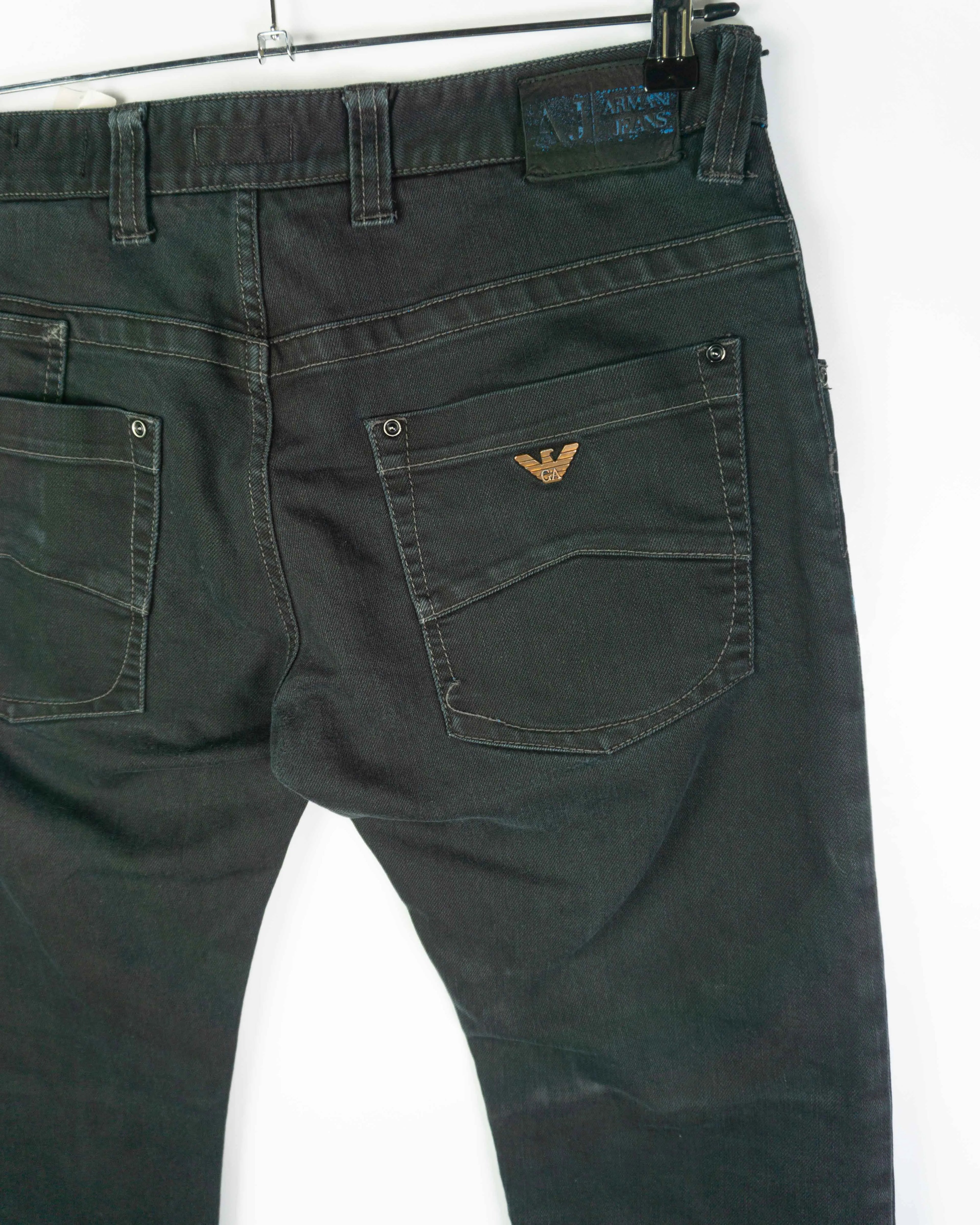 Vaqueros Armani Jeans J08 Slim Negro — Talla W33