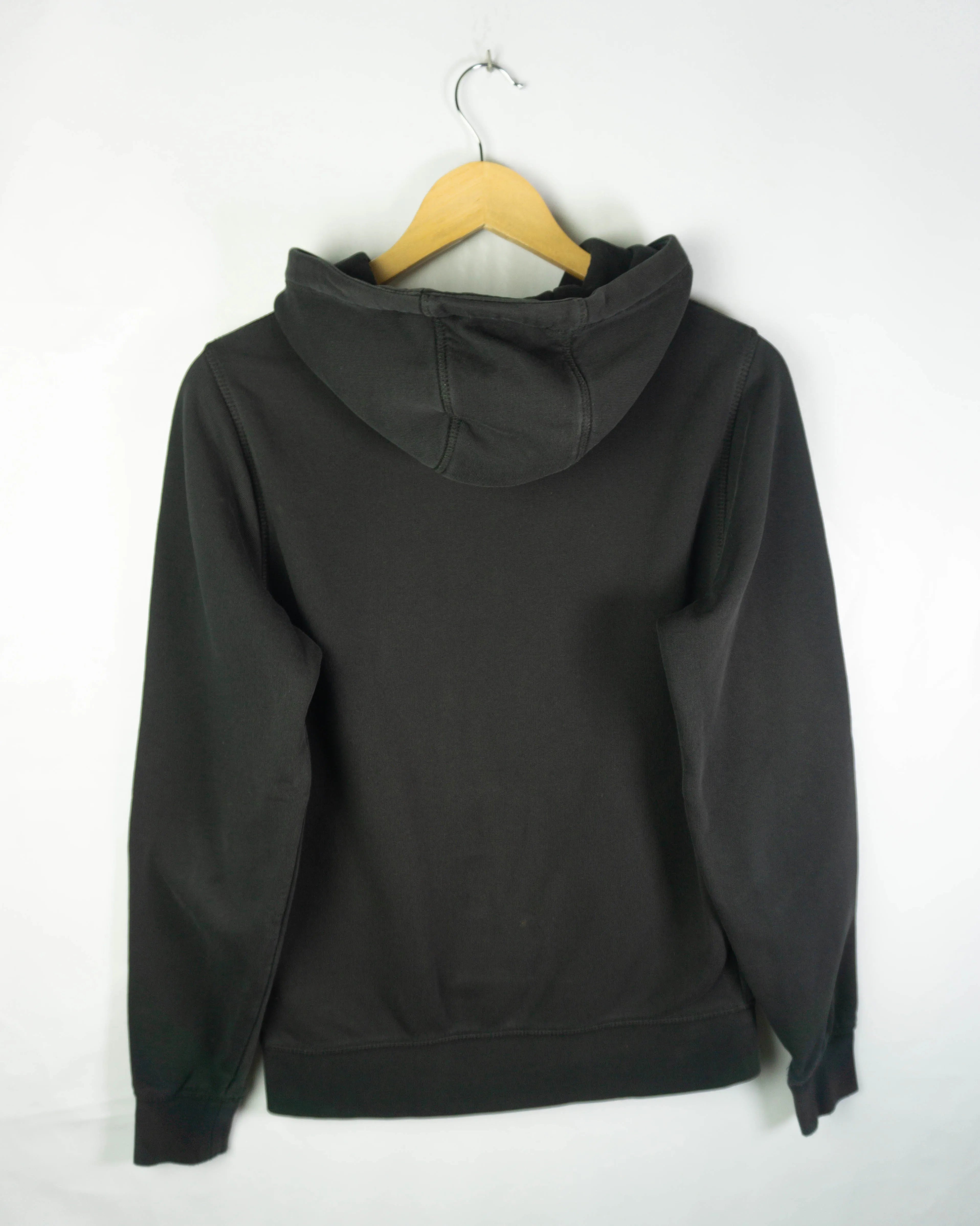 Sudadera Tommy Hilfiger Logo Bordado Negra — Talla S