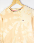 Sudadera Tommy Jeans Tie-Dye Melocotón — Talla S