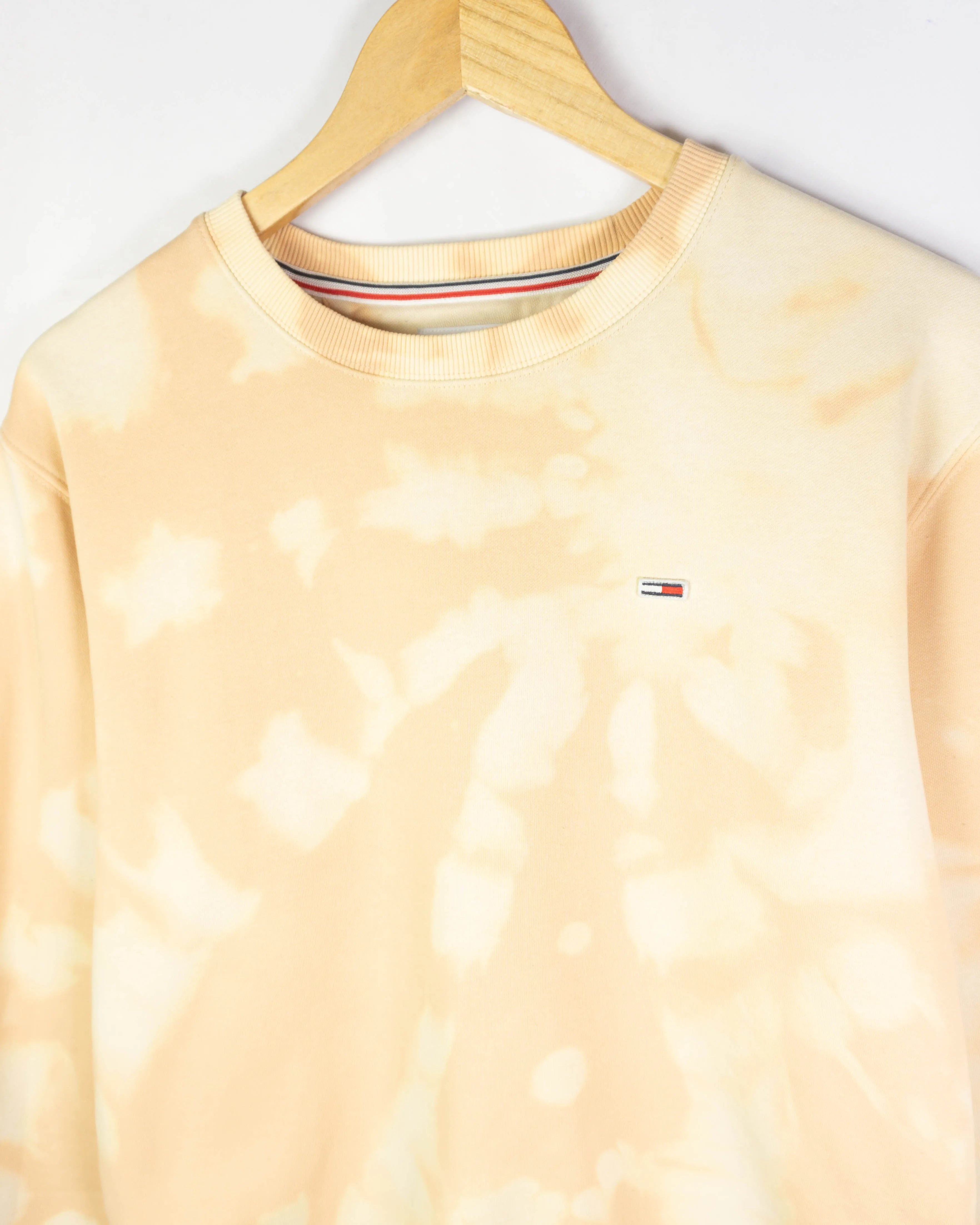 Sudadera Tommy Jeans Tie-Dye Melocotón — Talla S