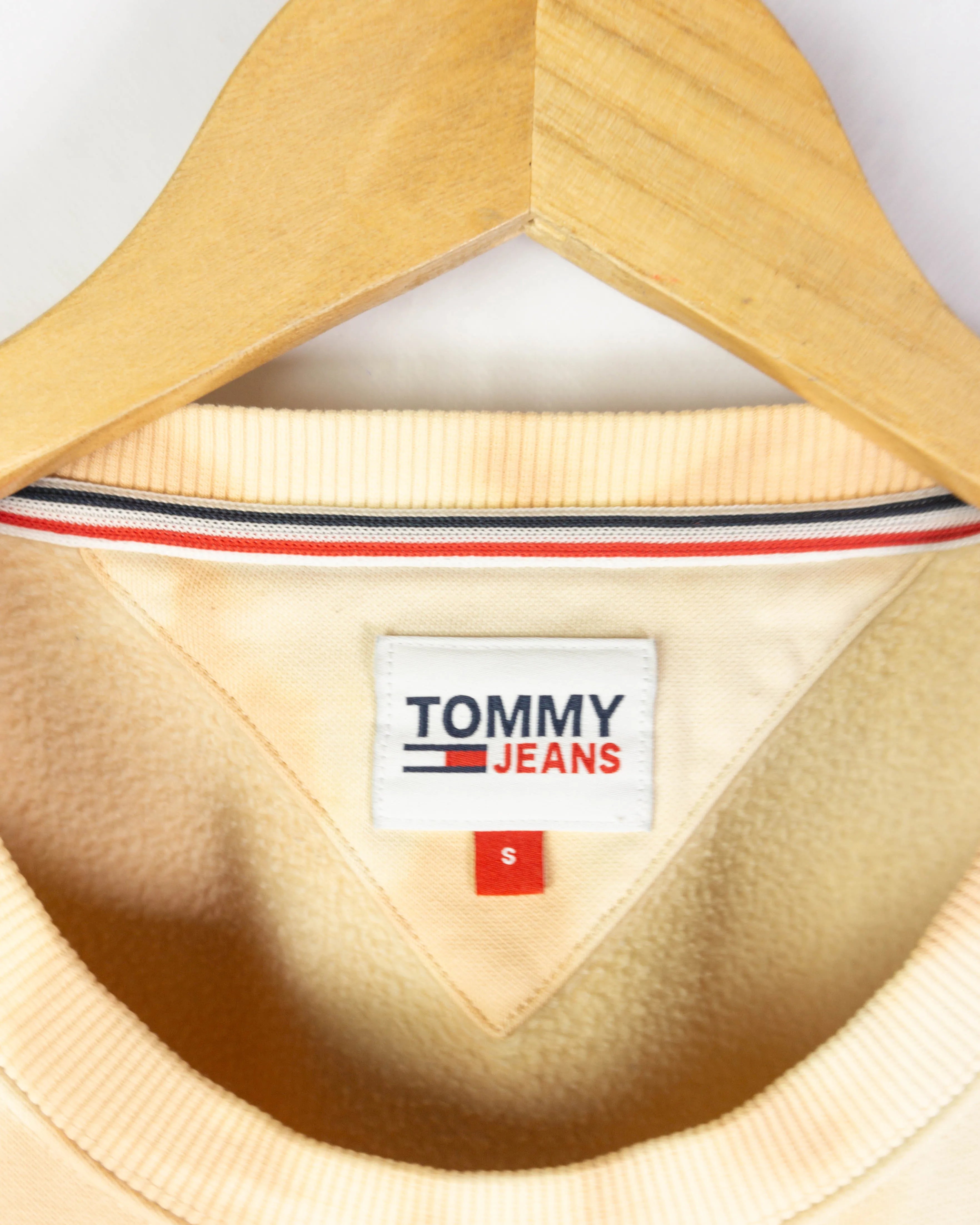 Sudadera Tommy Jeans Tie-Dye Melocotón — Talla S