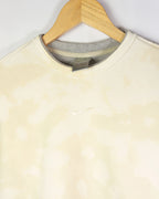 Sudadera Nike Swoosh Tie-Dye Crema Mujer — Talla S