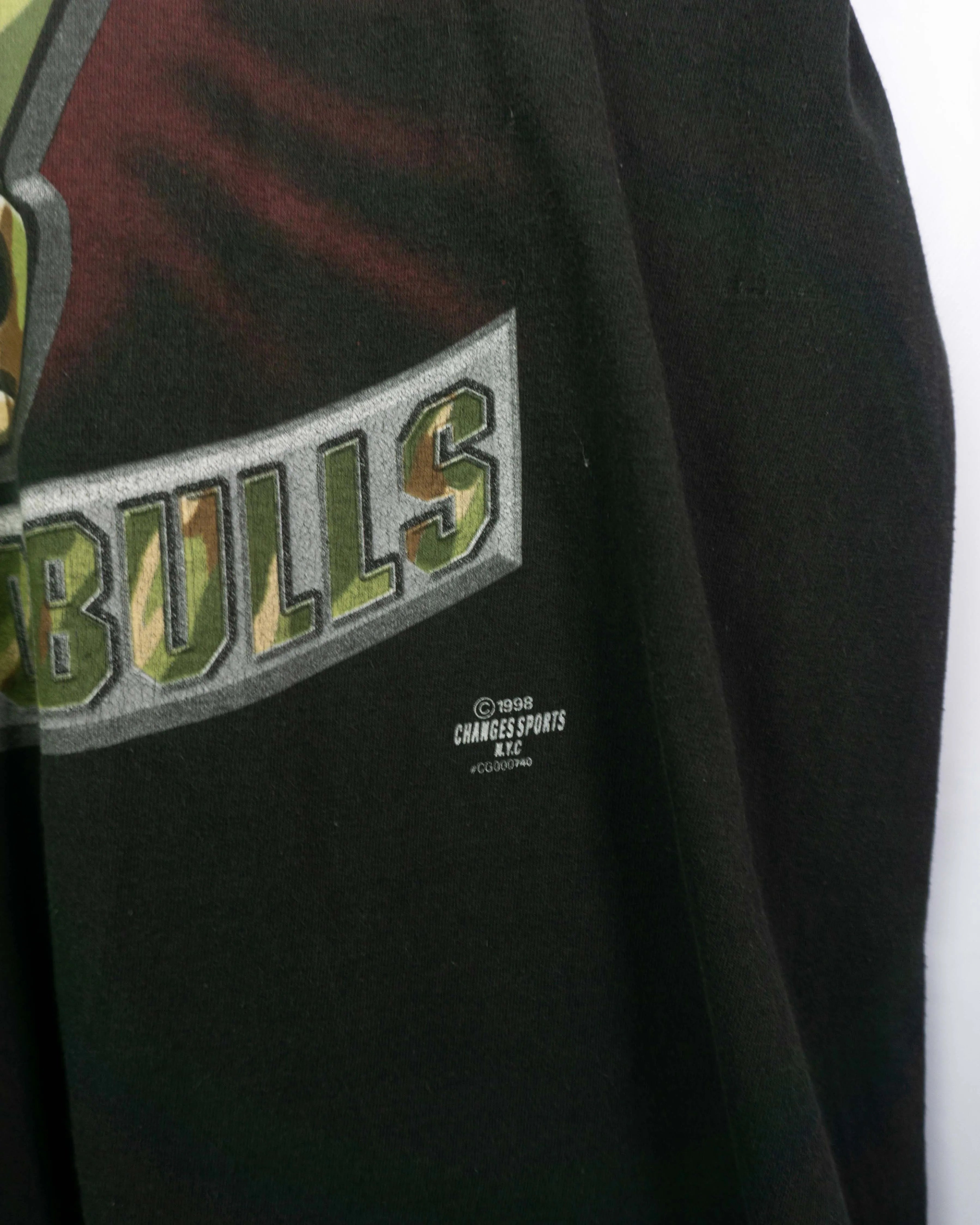 Camiseta Chicago Bulls Campeones 1998 Vintage 90s — Talla XL