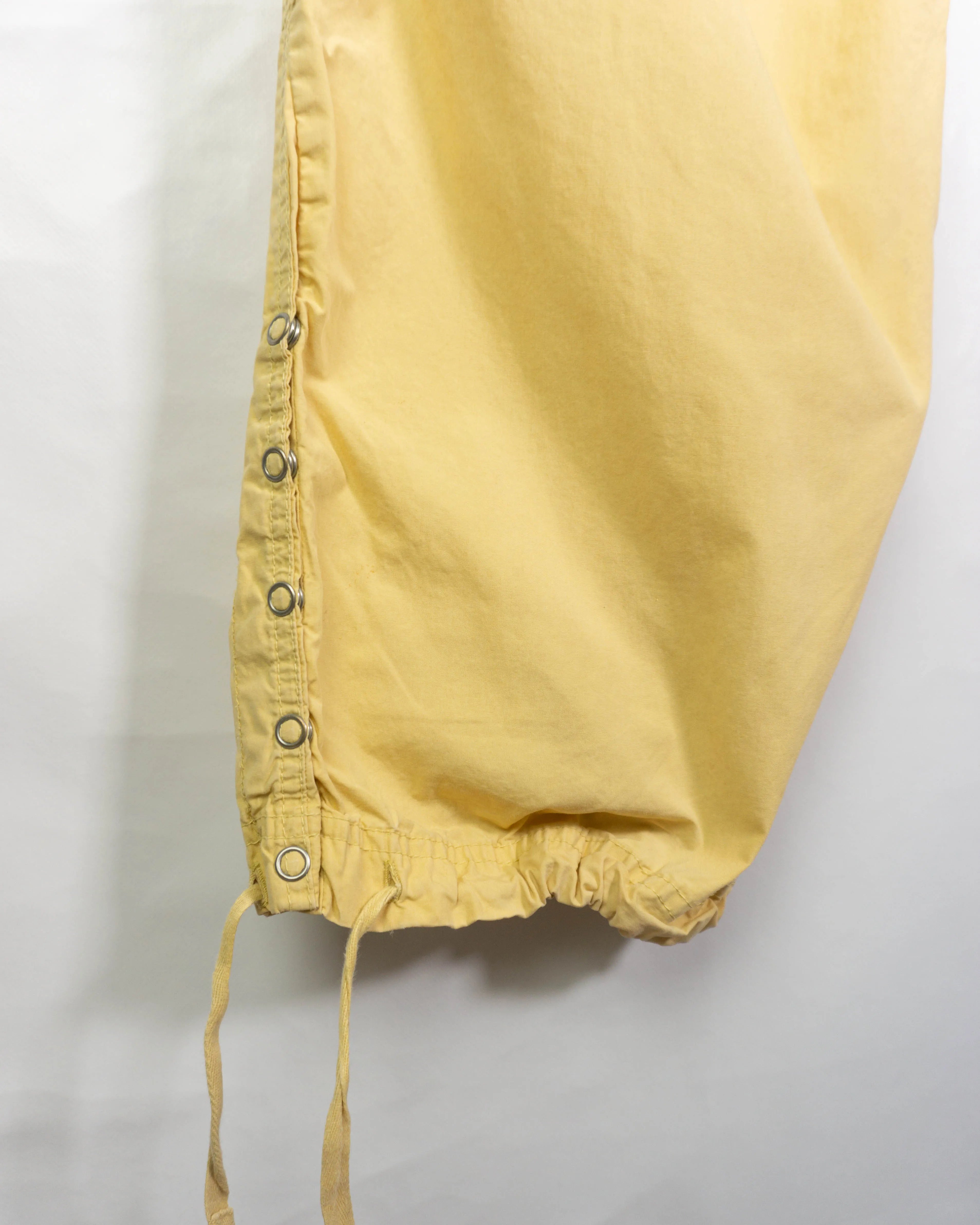 Pantalón Deportivo Nike Amarillo Vintage 00s Mujer — Talla L