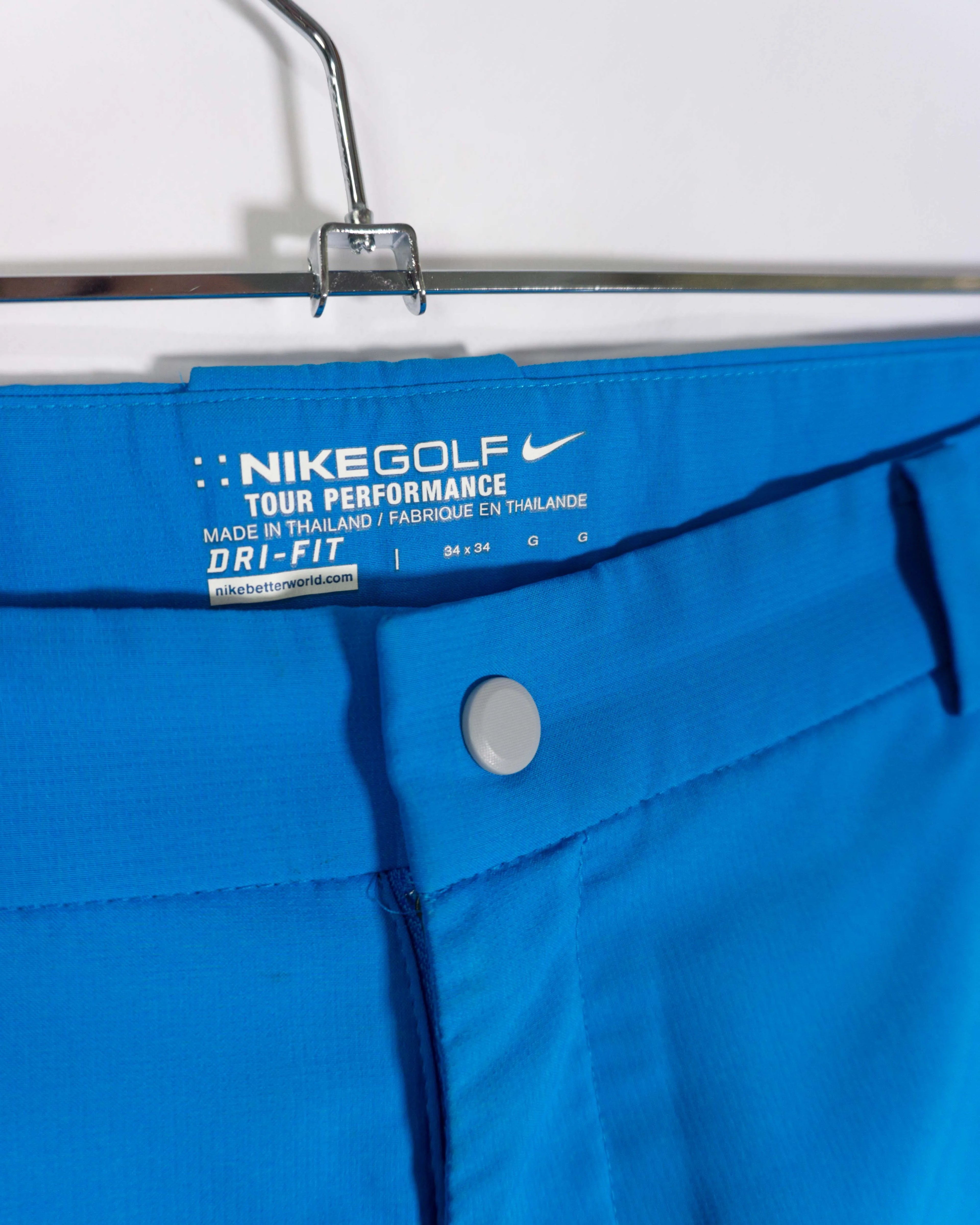 Pantalón Nike Golf Tour Performance Azul Dri-Fit — Talla 34