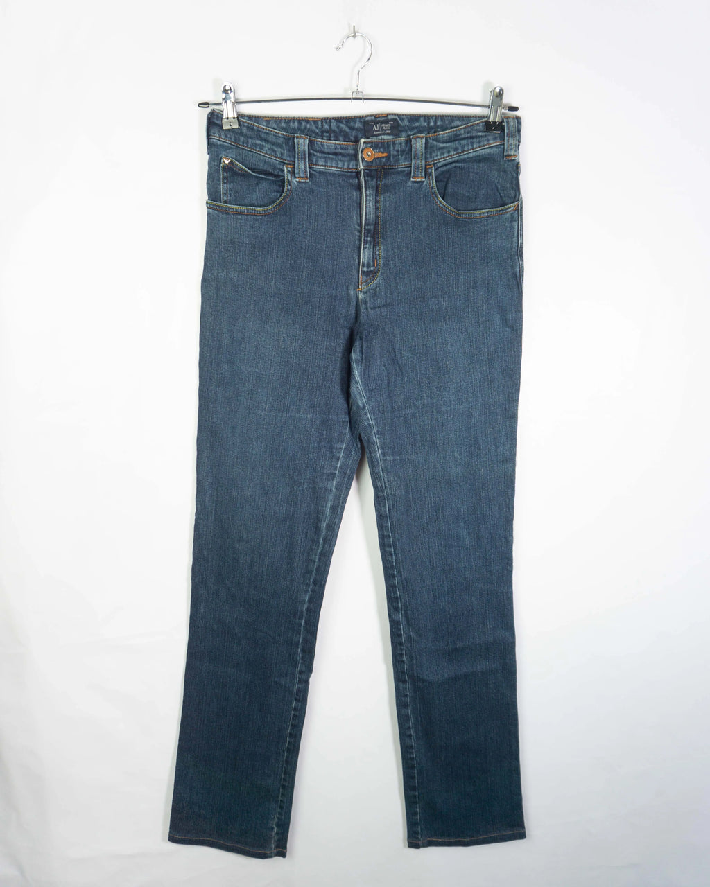 Vaqueros Armani Jeans Azul Medio Mujer — Talla 31