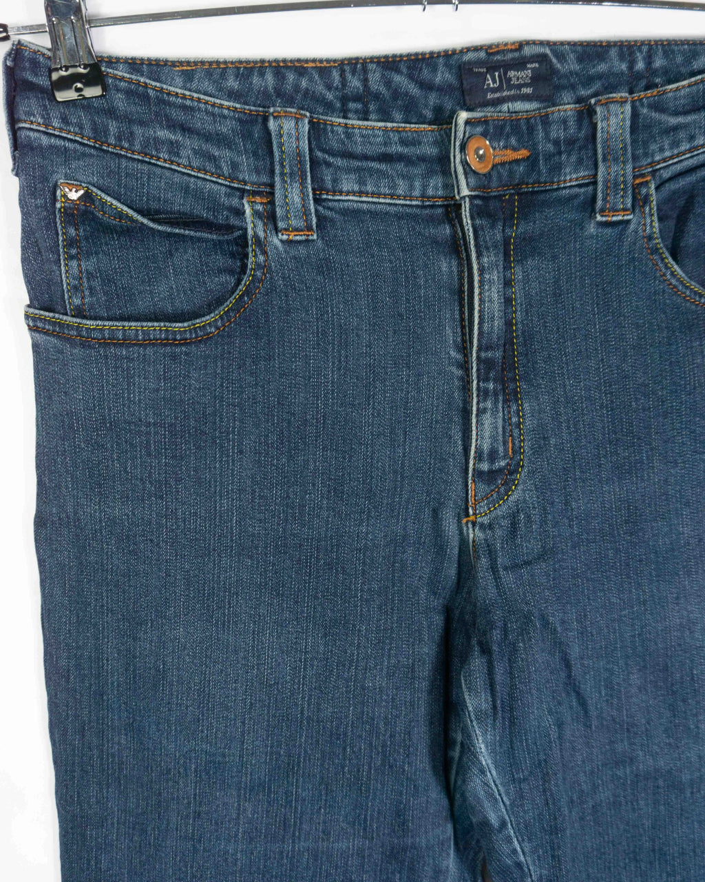 Vaqueros Armani Jeans Azul Medio Mujer — Talla 31
