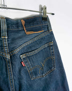 Vaqueros Levis 501 Azul Medio Vintage 90s — Talla W29