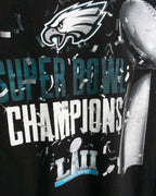 Camiseta Philadelphia Eagles Super Bowl LII Negra — Talla L