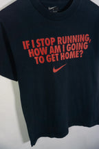 Camiseta Nike Running Azul Marino 00s — Talla S