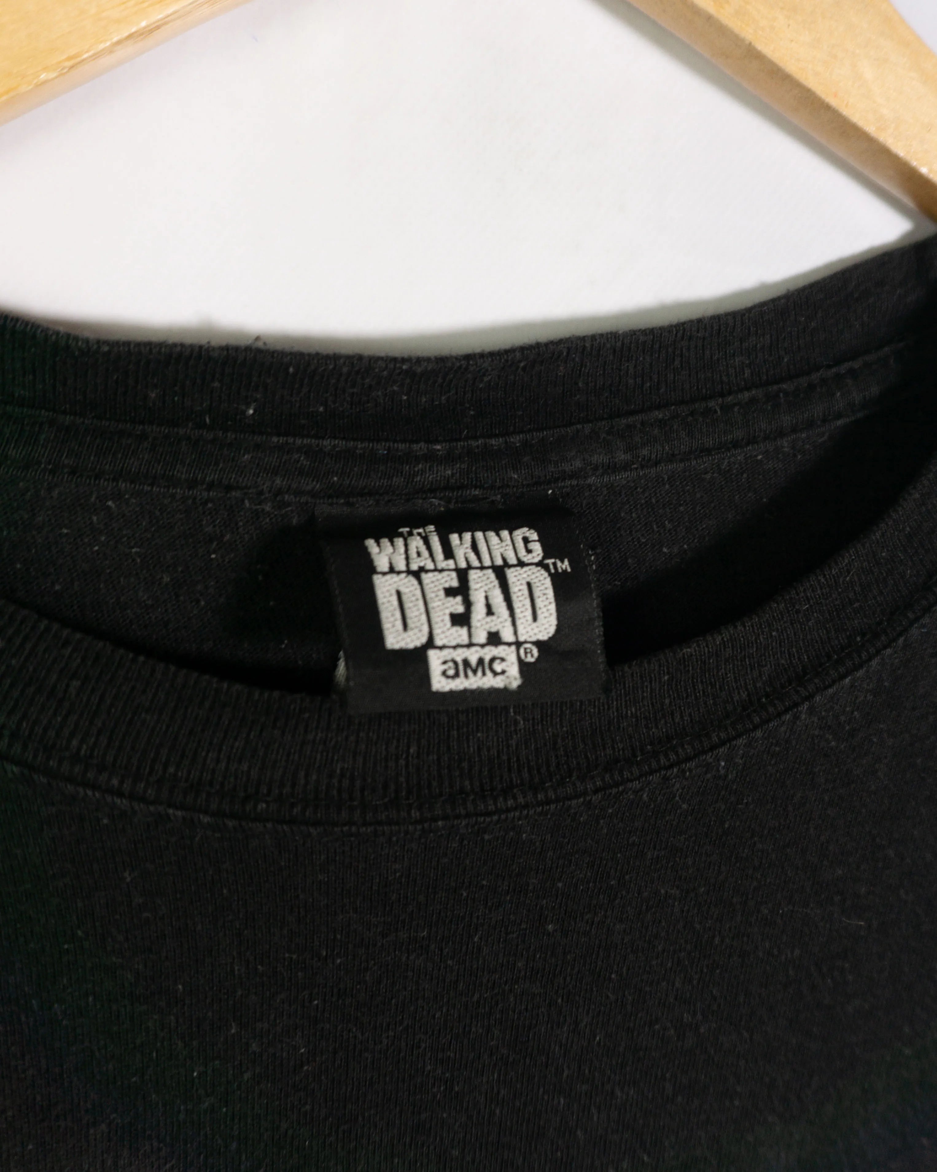 Camiseta The Walking Dead AMC Negra Oficial — Talla S