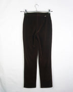 Pantalón Guess Jeans Terciopelo Marrón 90s Mujer — Talla W26