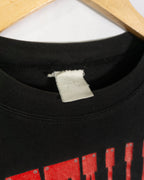 Camiseta Metallica Sandman Negro Vintage 90s — Talla L