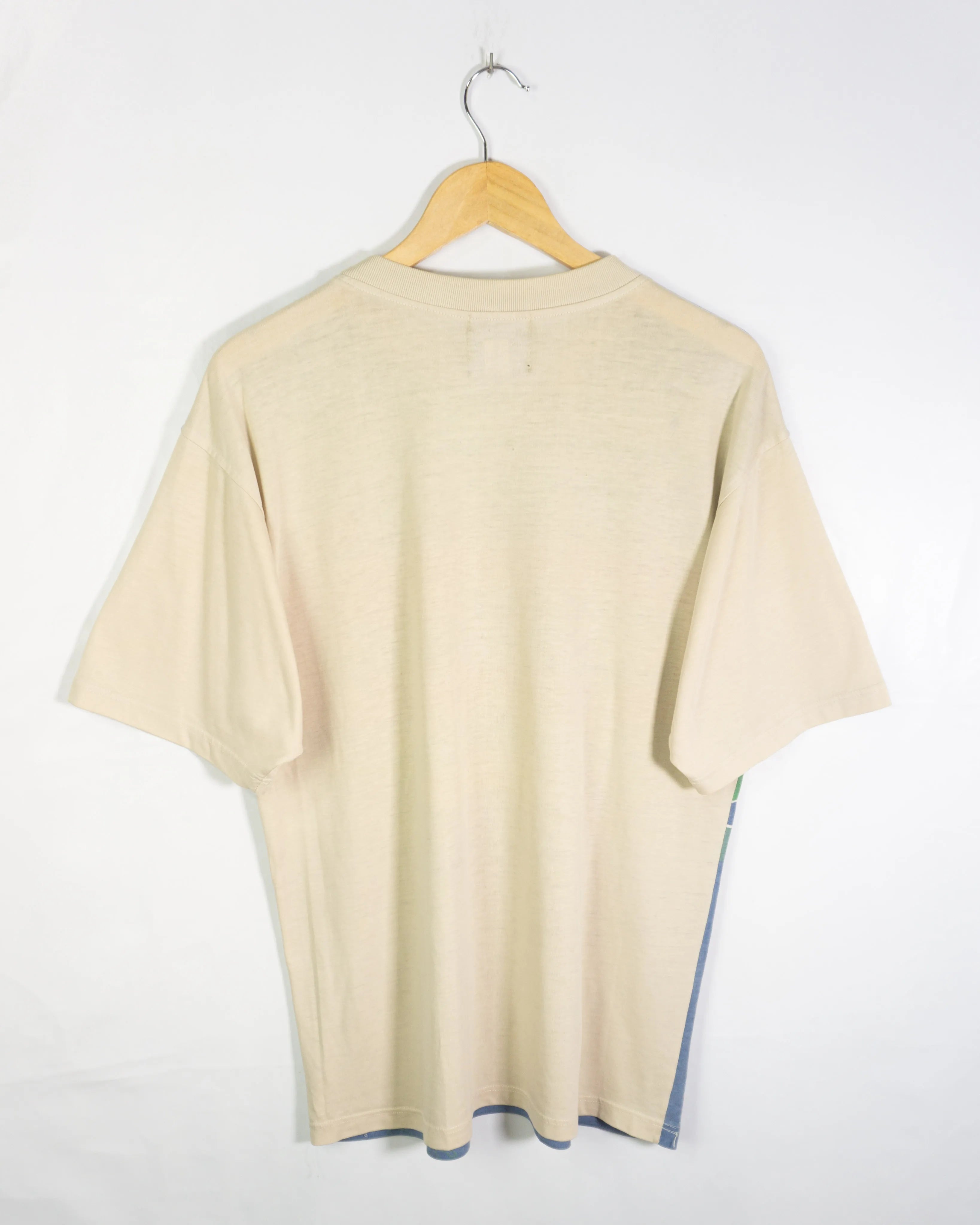 Camiseta Baltic Náutica Multicolor Vintage 90s — Talla L