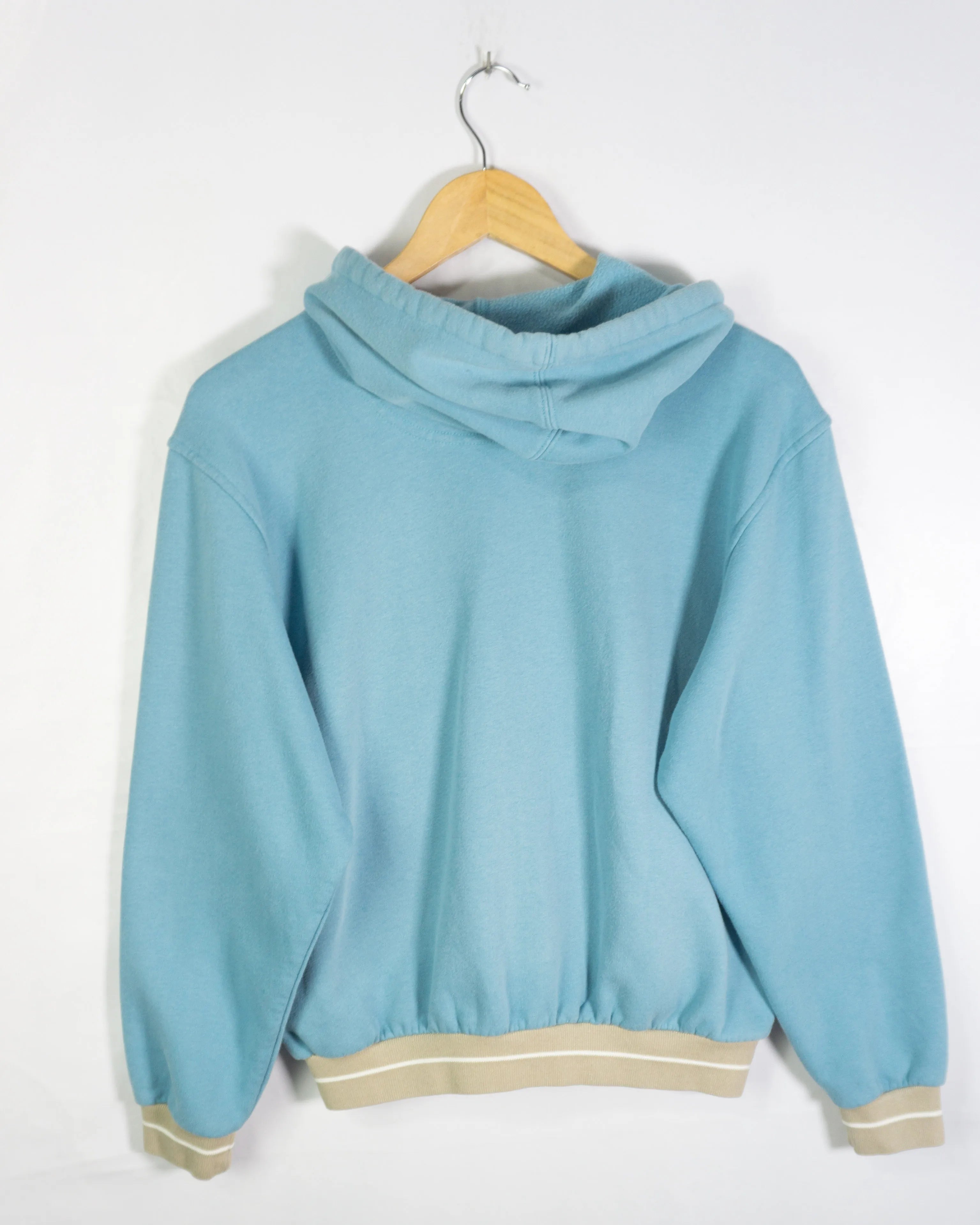 Sudadera Nike Cremallera Azul Celeste vintage 00s Mujer — Talla L