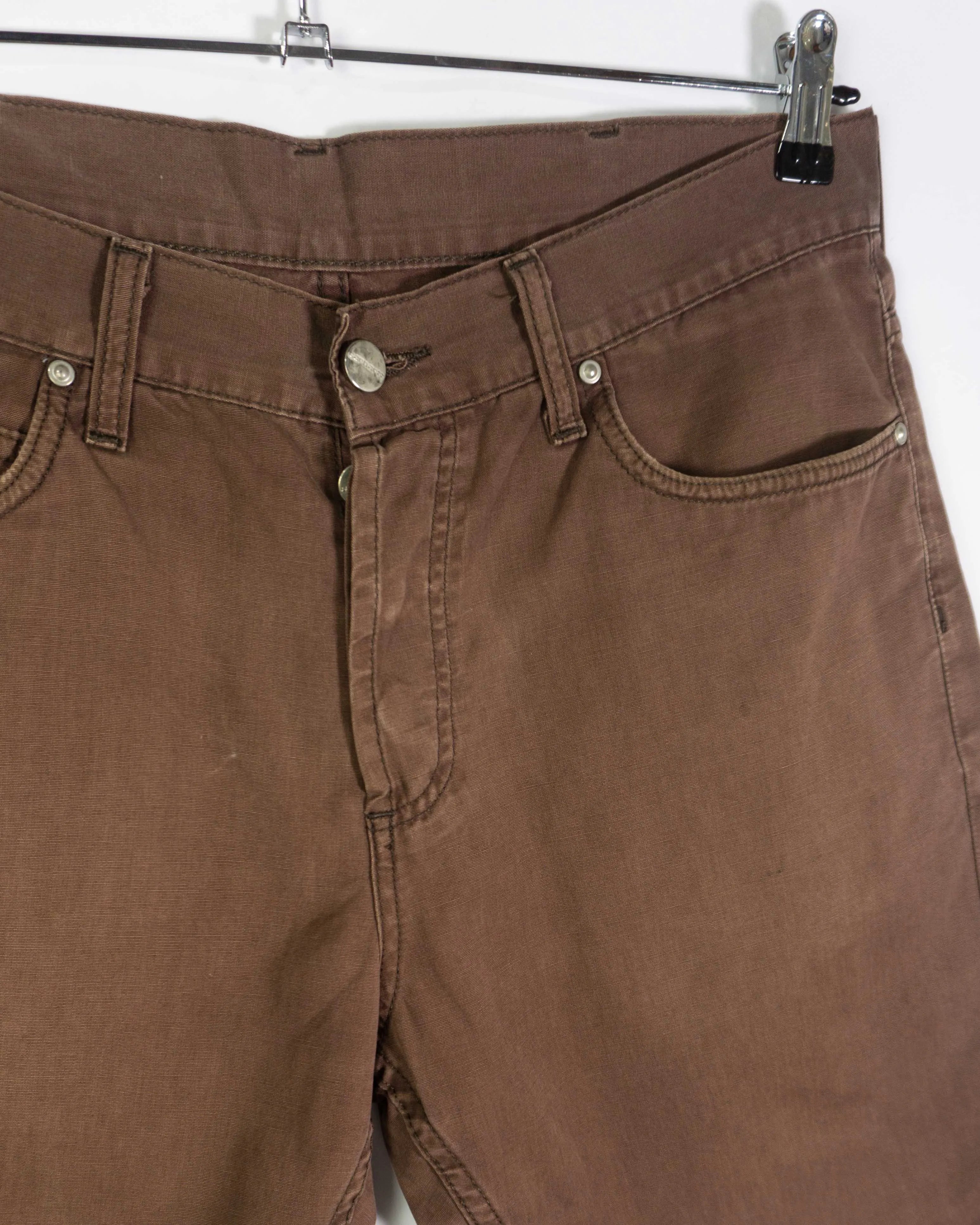 Short Carhartt Marrón Vintage 00s — Talla 32