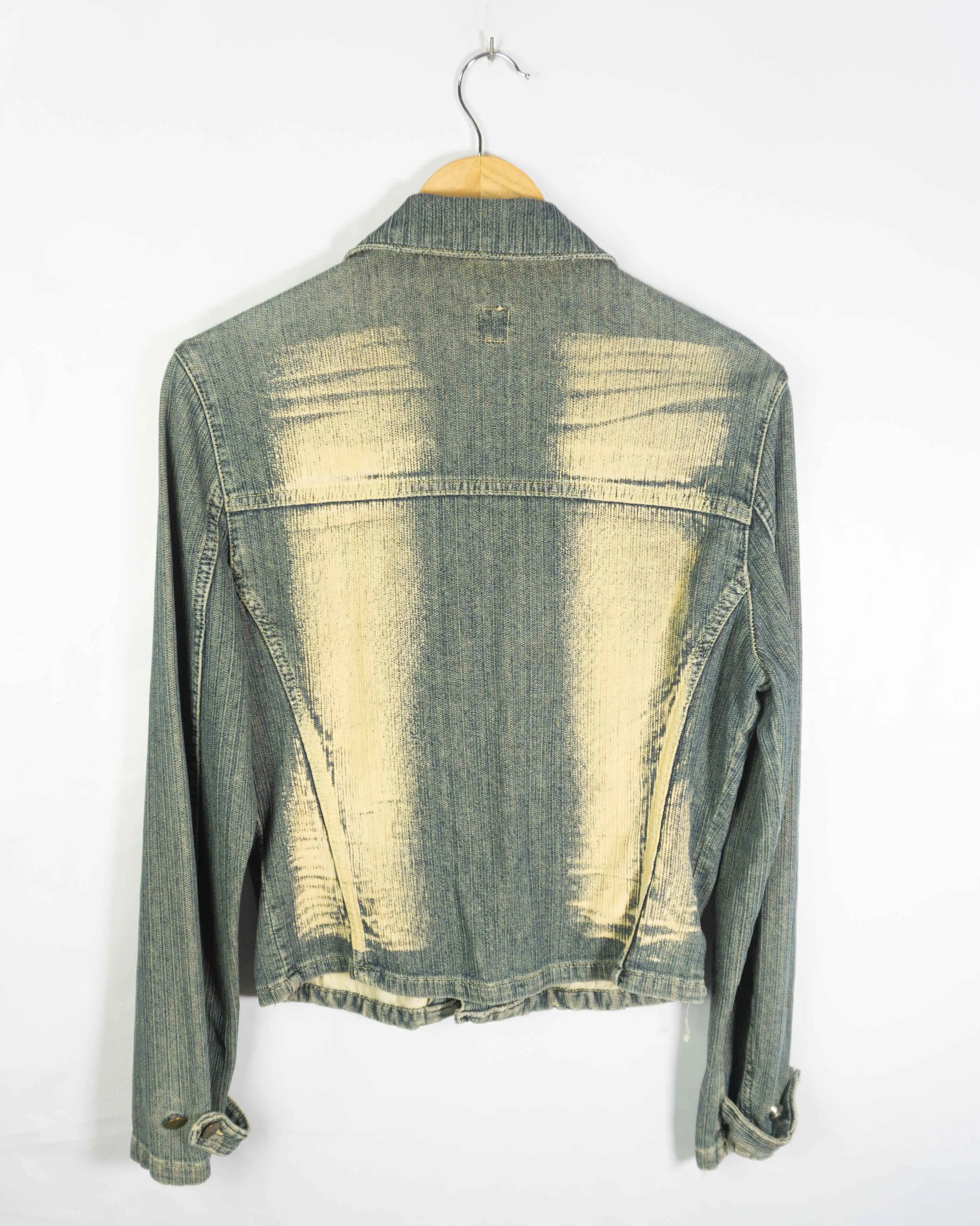 Chaqueta Lois Denim Azul Mujer Vintage 90s — Talla L