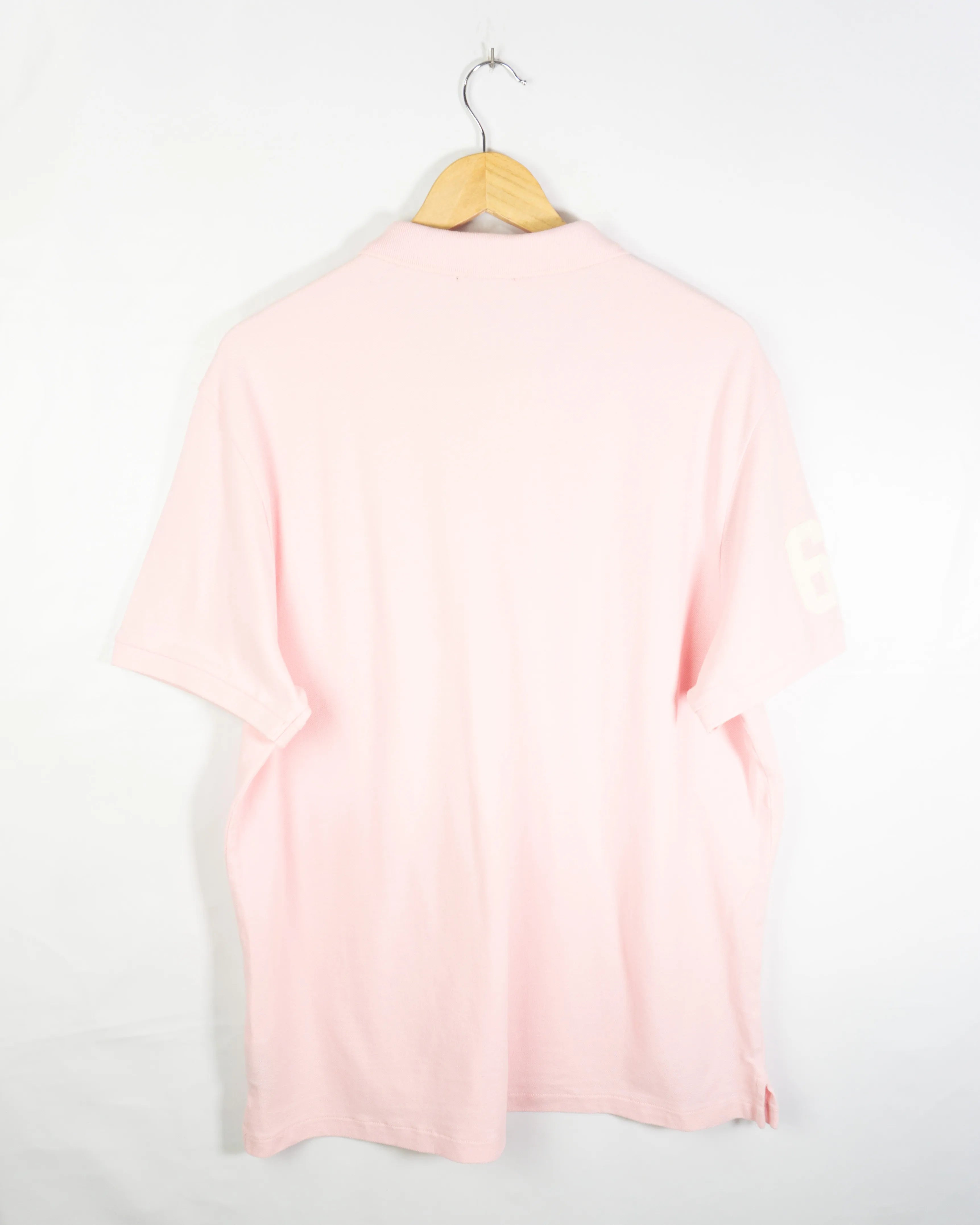 Polo Ralph Lauren Rosa Vintage 90s — Talla XXL