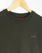 Sudadera Hugo Boss Crew Neck Verde — Talla L