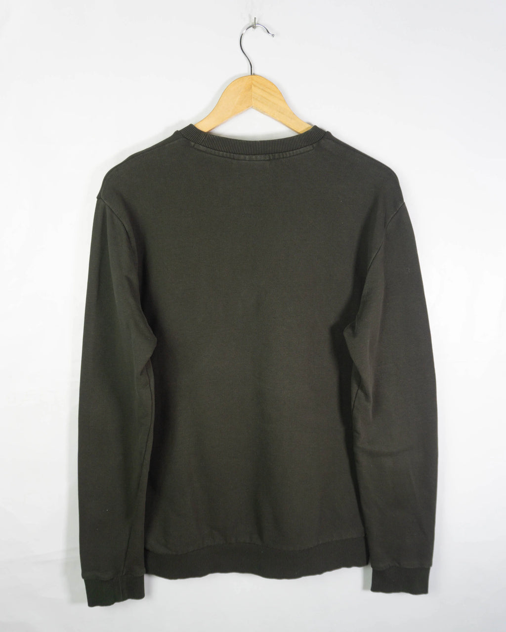 Sudadera Hugo Boss Crew Neck Verde — Talla L