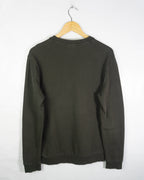 Sudadera Hugo Boss Crew Neck Verde — Talla L