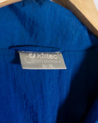Chaqueta Killtec Azul Rombos Vintage 90s — Talla XL