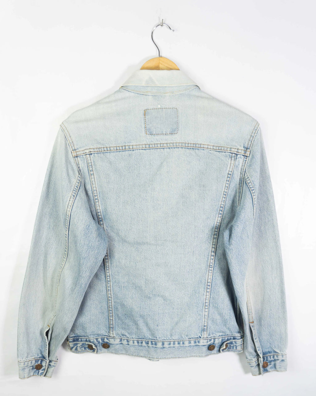 Chaqueta Levi's Light Wash Azul Vintage 90s — Talla S