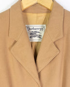 Blazer Burberrys Beige Vintage 90s Mujer — Talla M