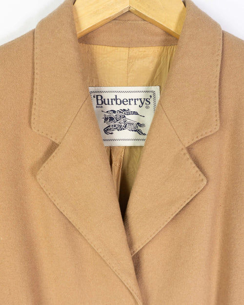 Blazer Burberrys Beige Vintage 90s Mujer — Talla M
