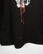 Sudadera Iron Maiden Number Beast Negra Vintage 90s — Talla M