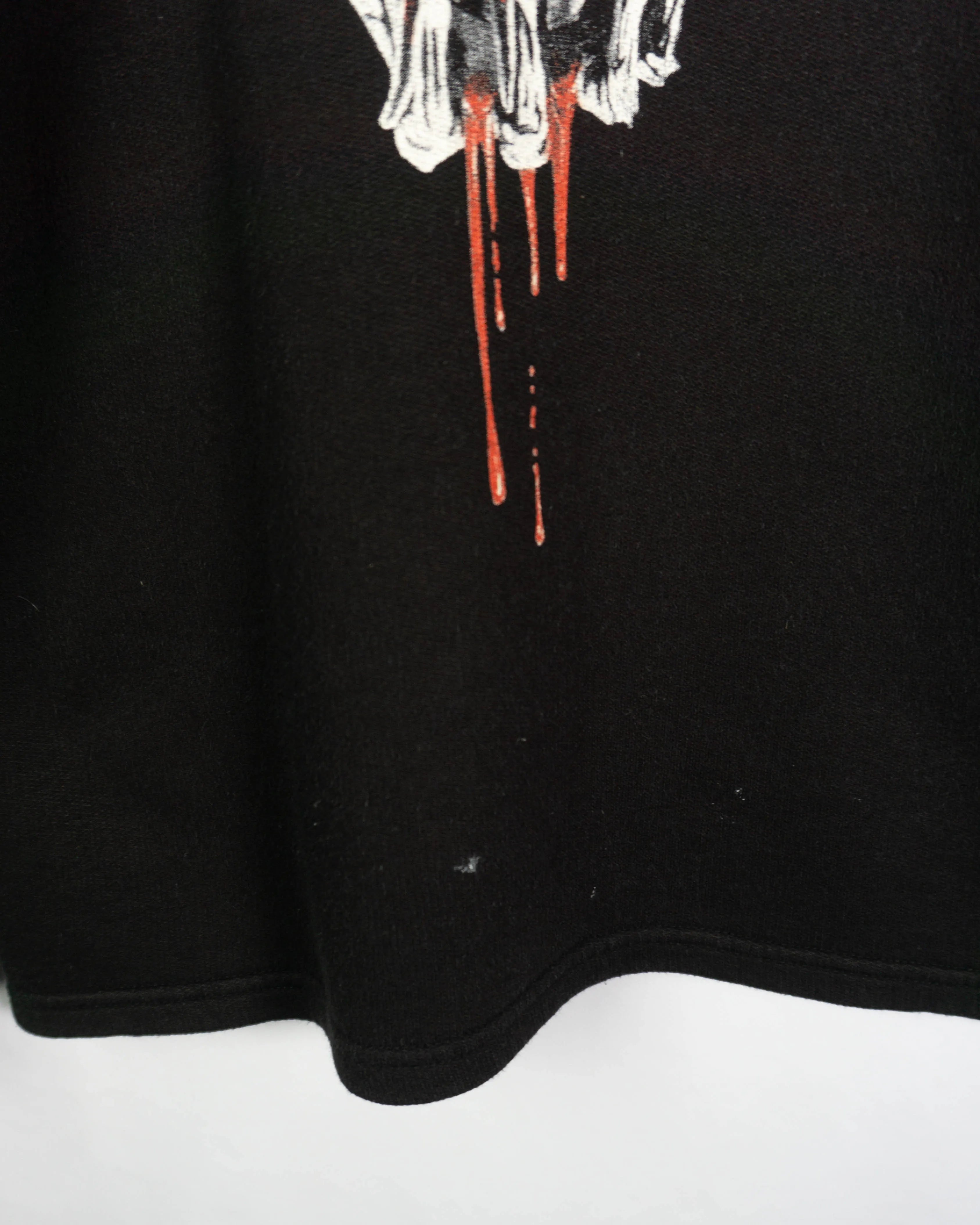Sudadera Iron Maiden Number Beast Negra Vintage 90s — Talla M