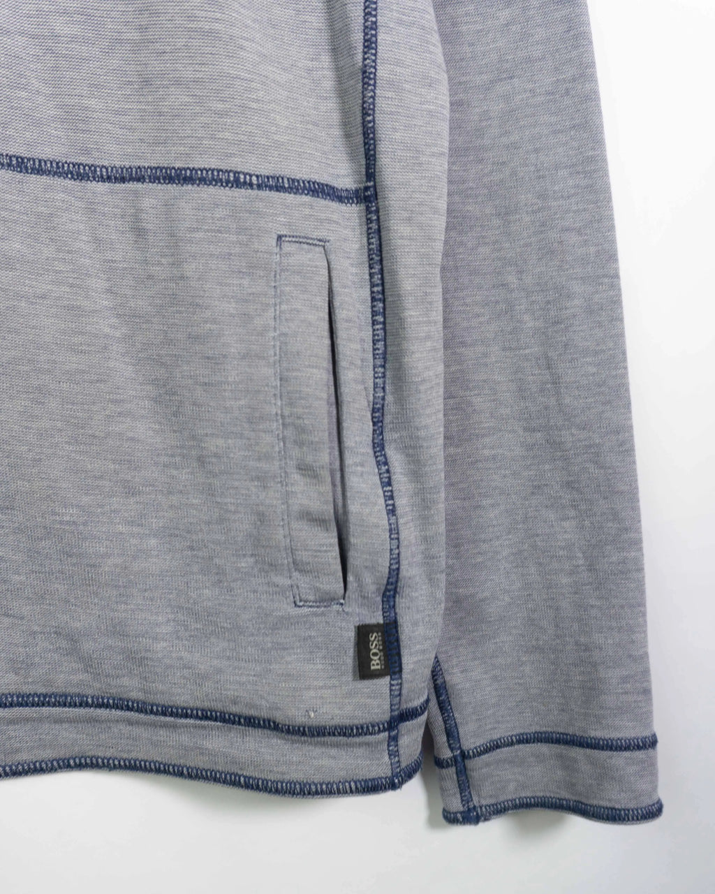 Chaqueta Hugo Boss Gris Azul Marino  — Talla L