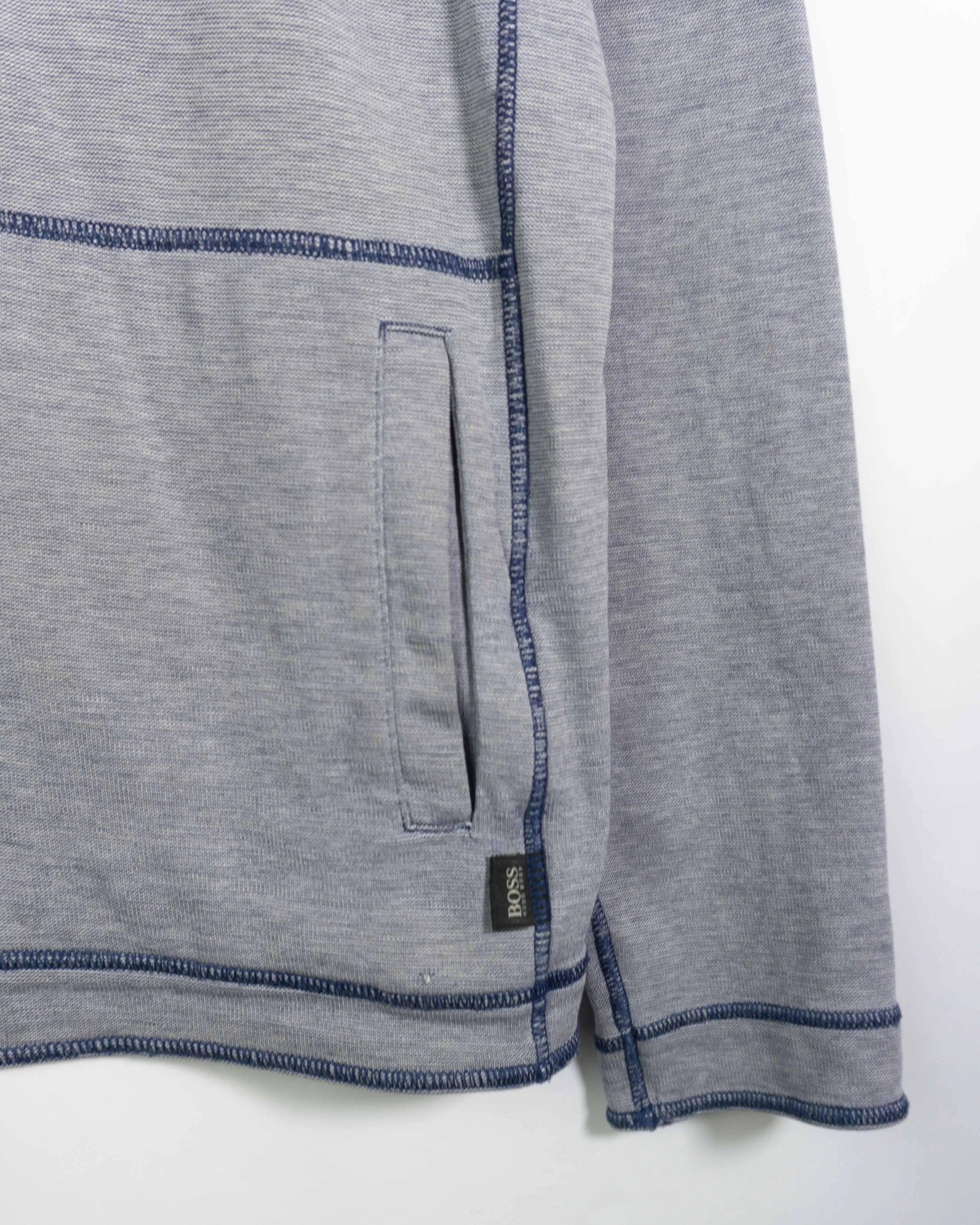 Chaqueta Hugo Boss Gris Azul Marino  — Talla L