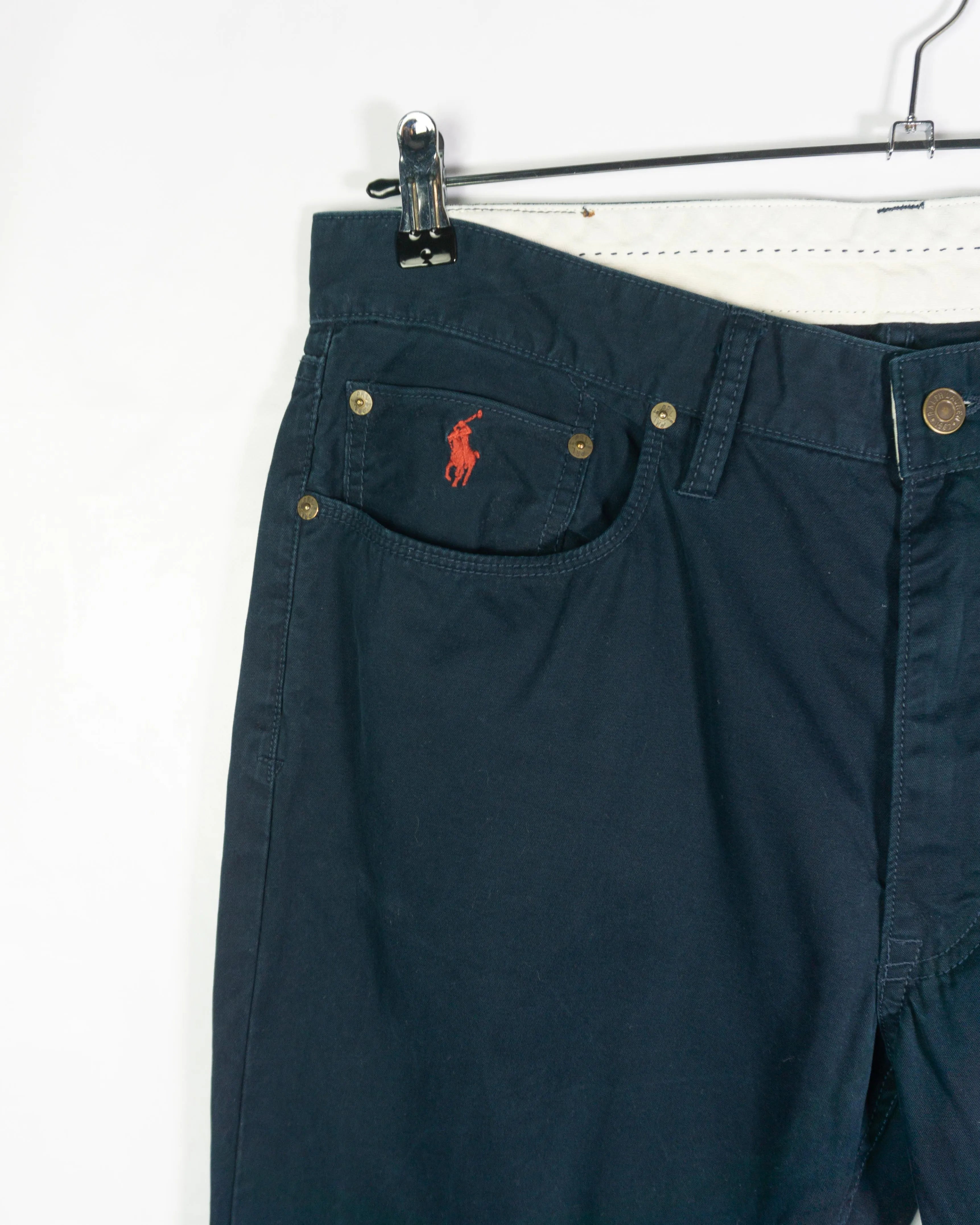 Jeans Polo Ralph Lauren Azul Marino Vintage 00s — Talla 36