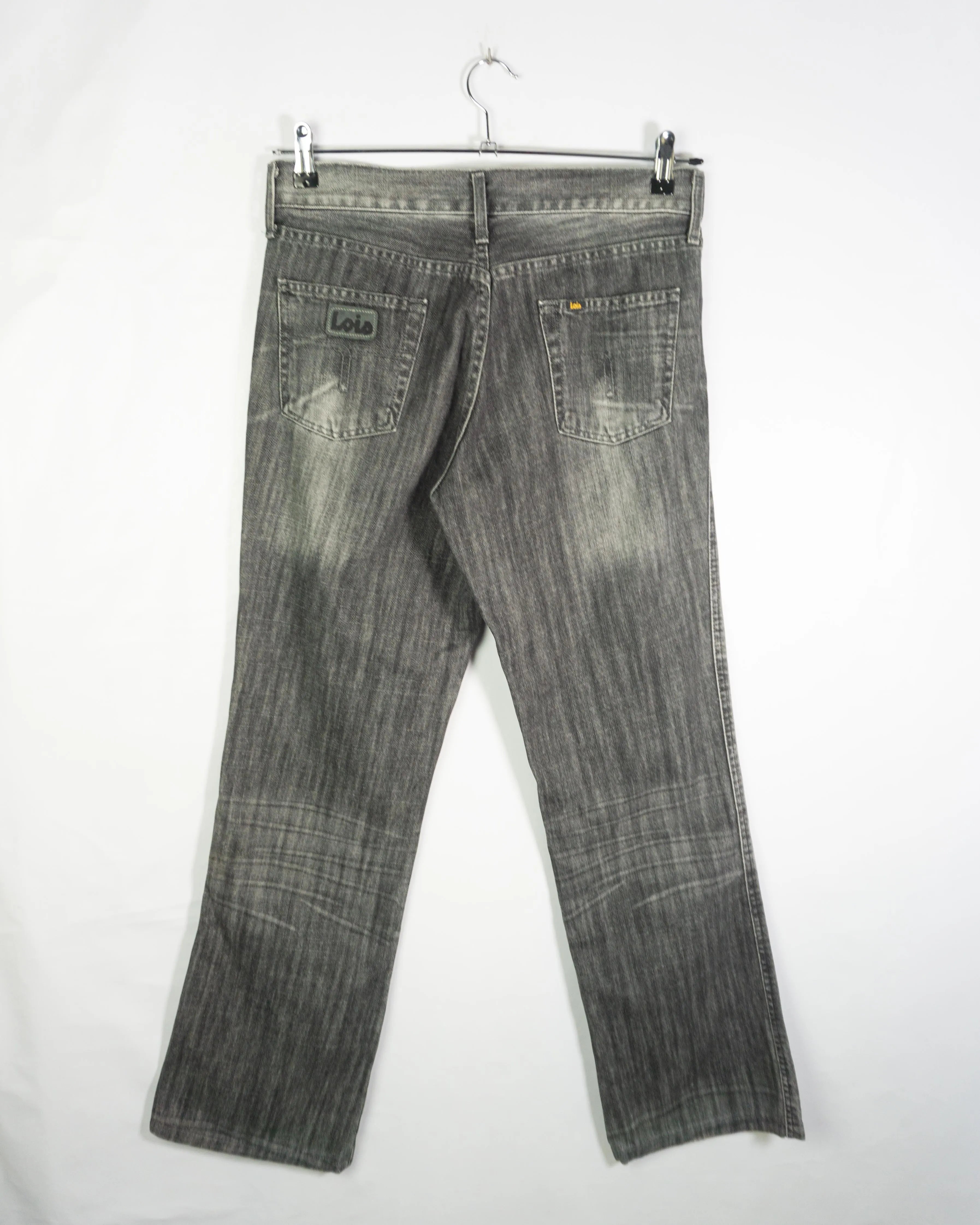 Jeans Lois Gris Oscuro Vintage 00s  — Talla M