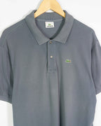 Polo Lacoste Gris Vintage 00s — Talla 2XL