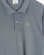 Polo Lacoste Gris Vintage 00s — Talla 2XL