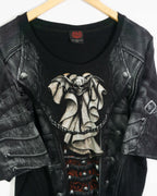 Camiseta Spiral Direct Gótica Negra — Talla 3XL
