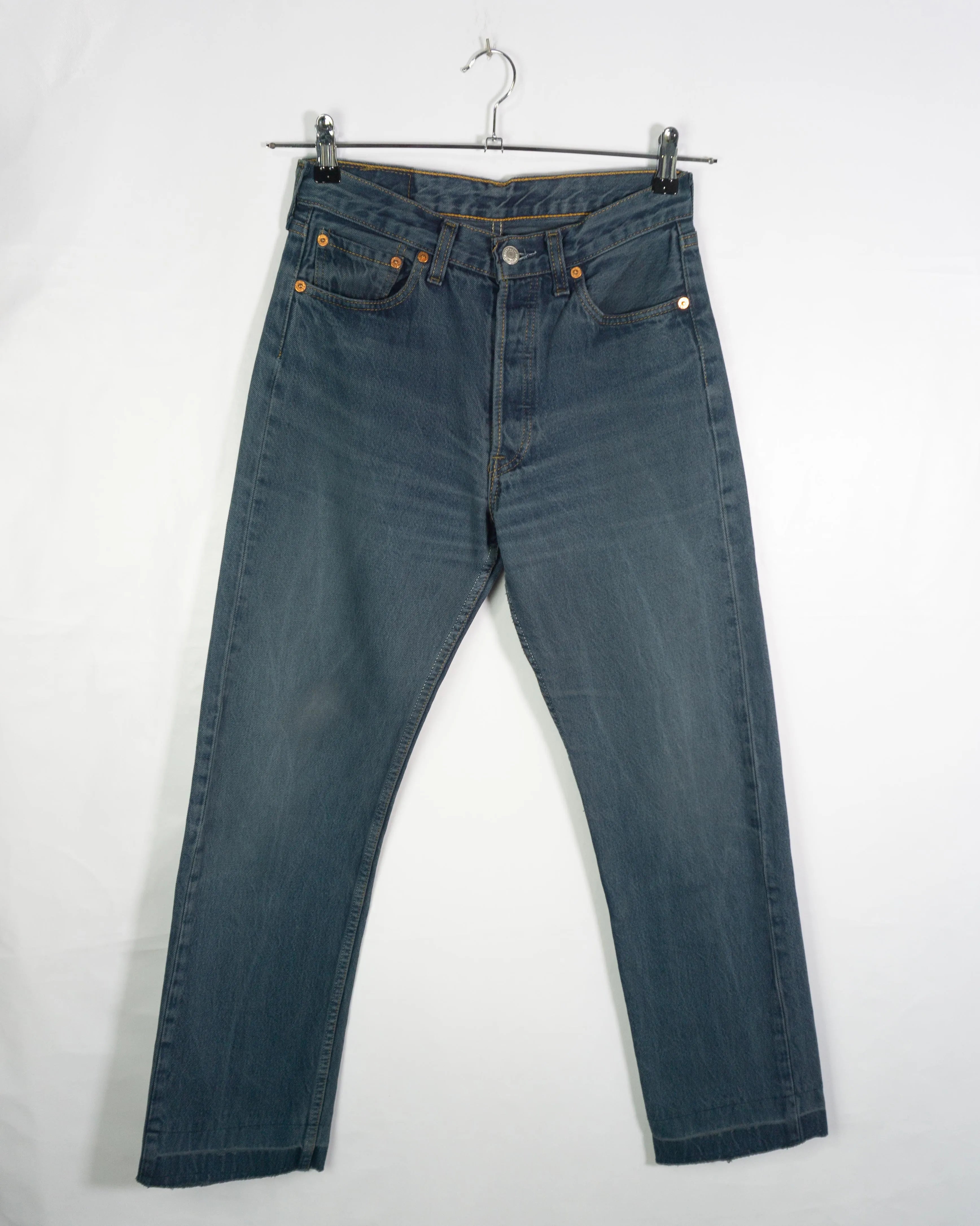 Jeans Levi's 501 Azul Medio Vintage — Talla W29