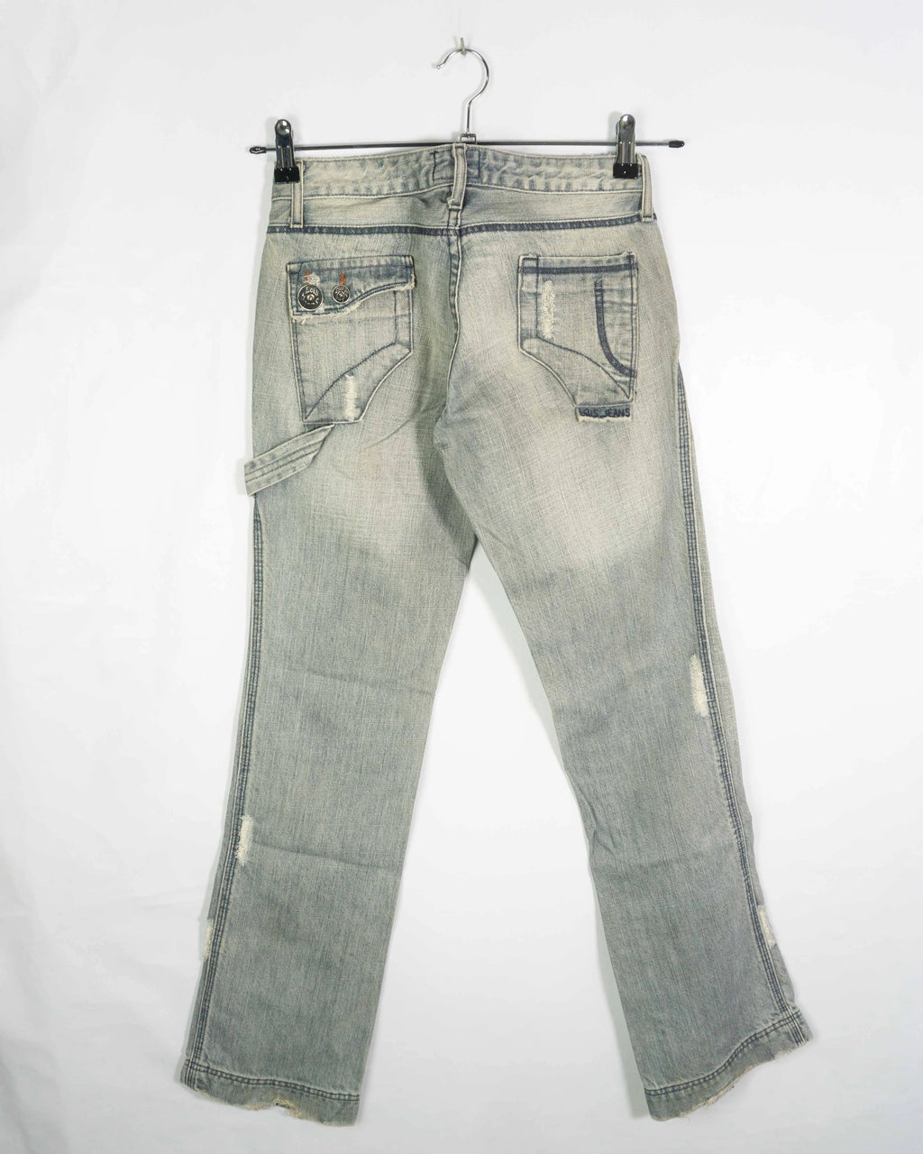 Jeans Lois Vintage Denim Gris Lavado 00s — Talla 34