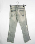 Jeans Lois Vintage Denim Gris Lavado 00s — Talla 34