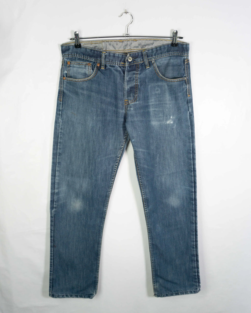Jeans Levi's 507 Azul Medio Vintage 00s — Talla W34
