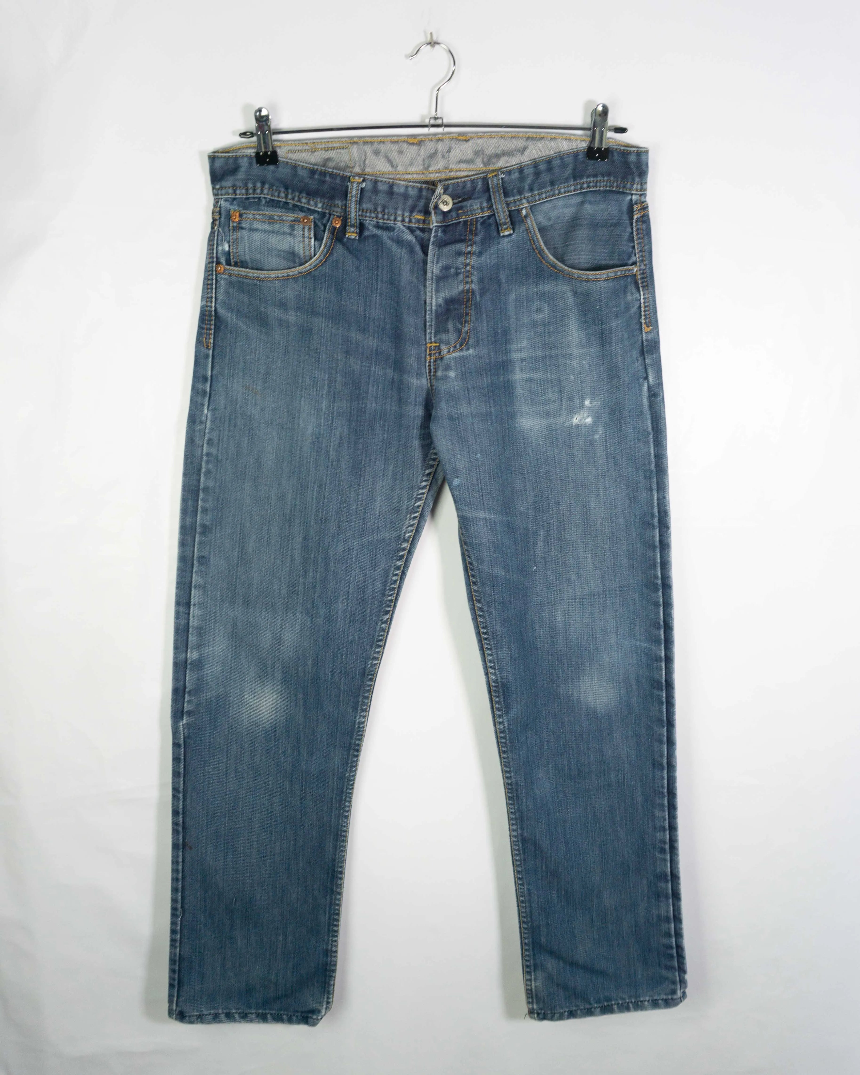 Jeans Levi's 507 Azul Medio Vintage 00s — Talla W34