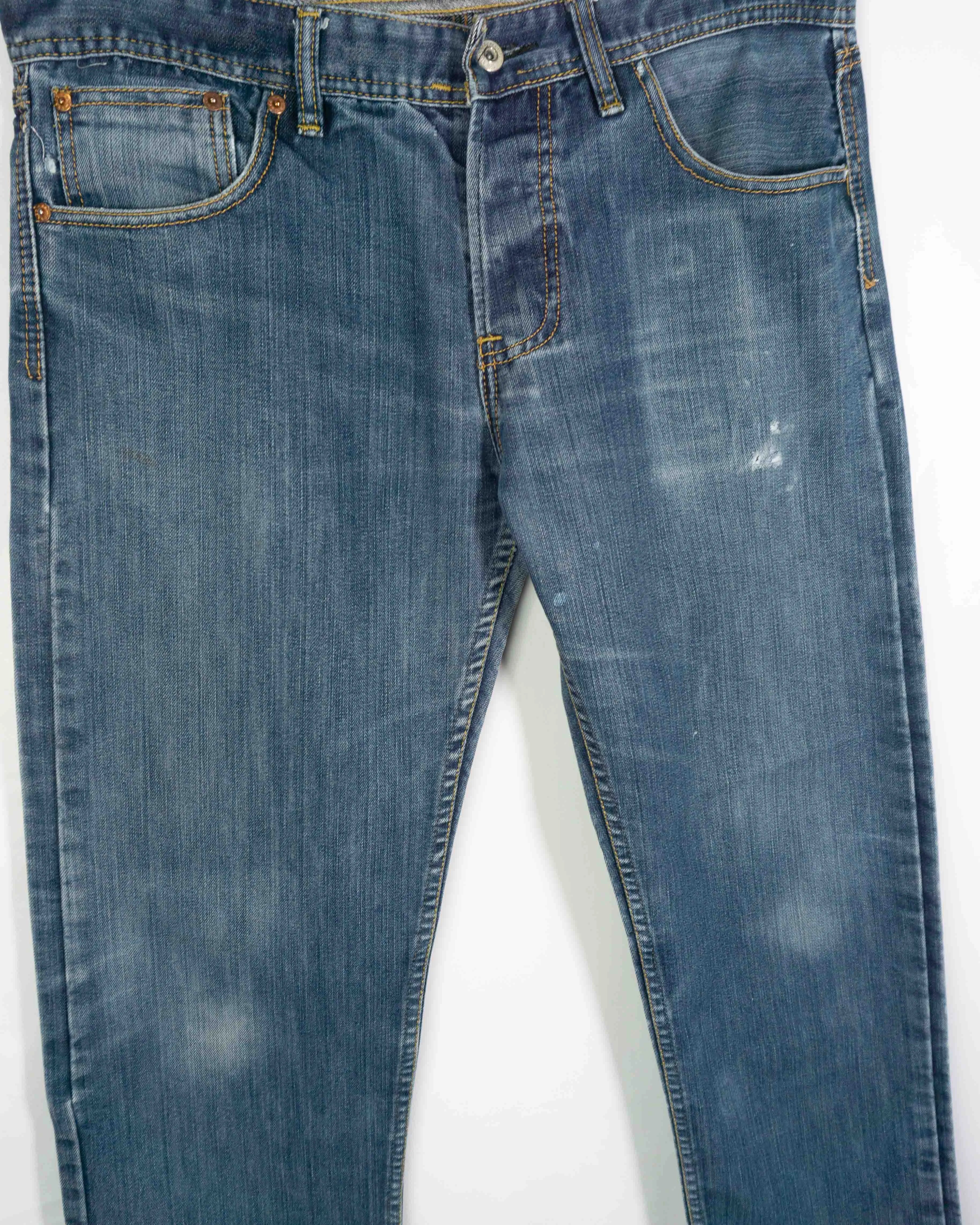 Jeans Levi's 507 Azul Medio Vintage 00s — Talla W34