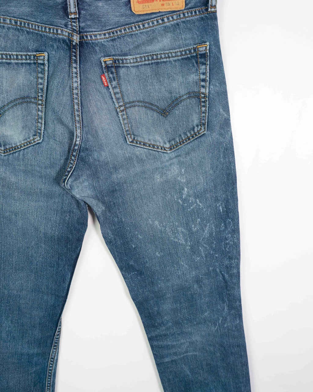 Jeans Levi's 511 Slim Azul Lavado — Talla W33