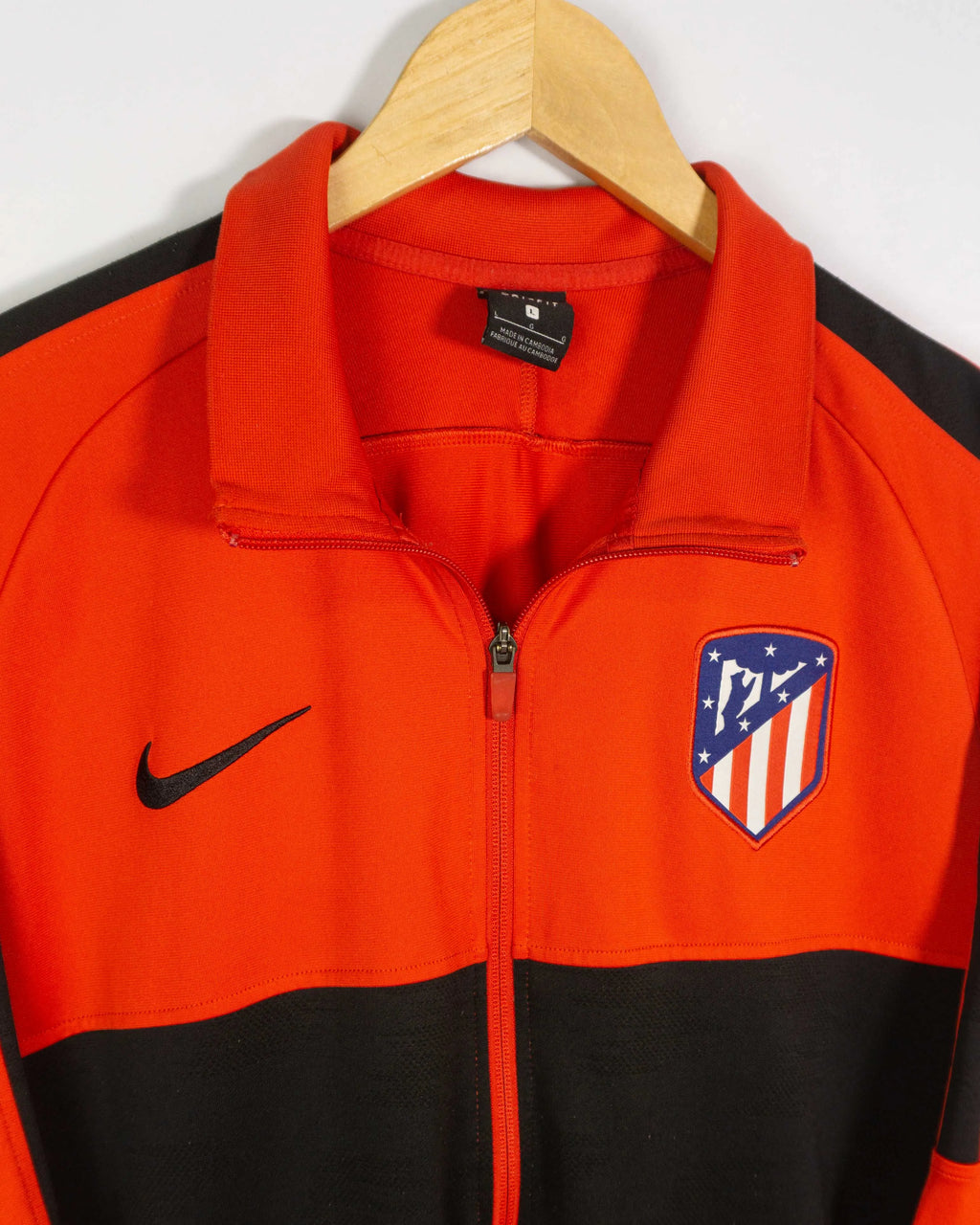 Chaqueta Nike Atlético de Madrid Roja Negra — Talla L