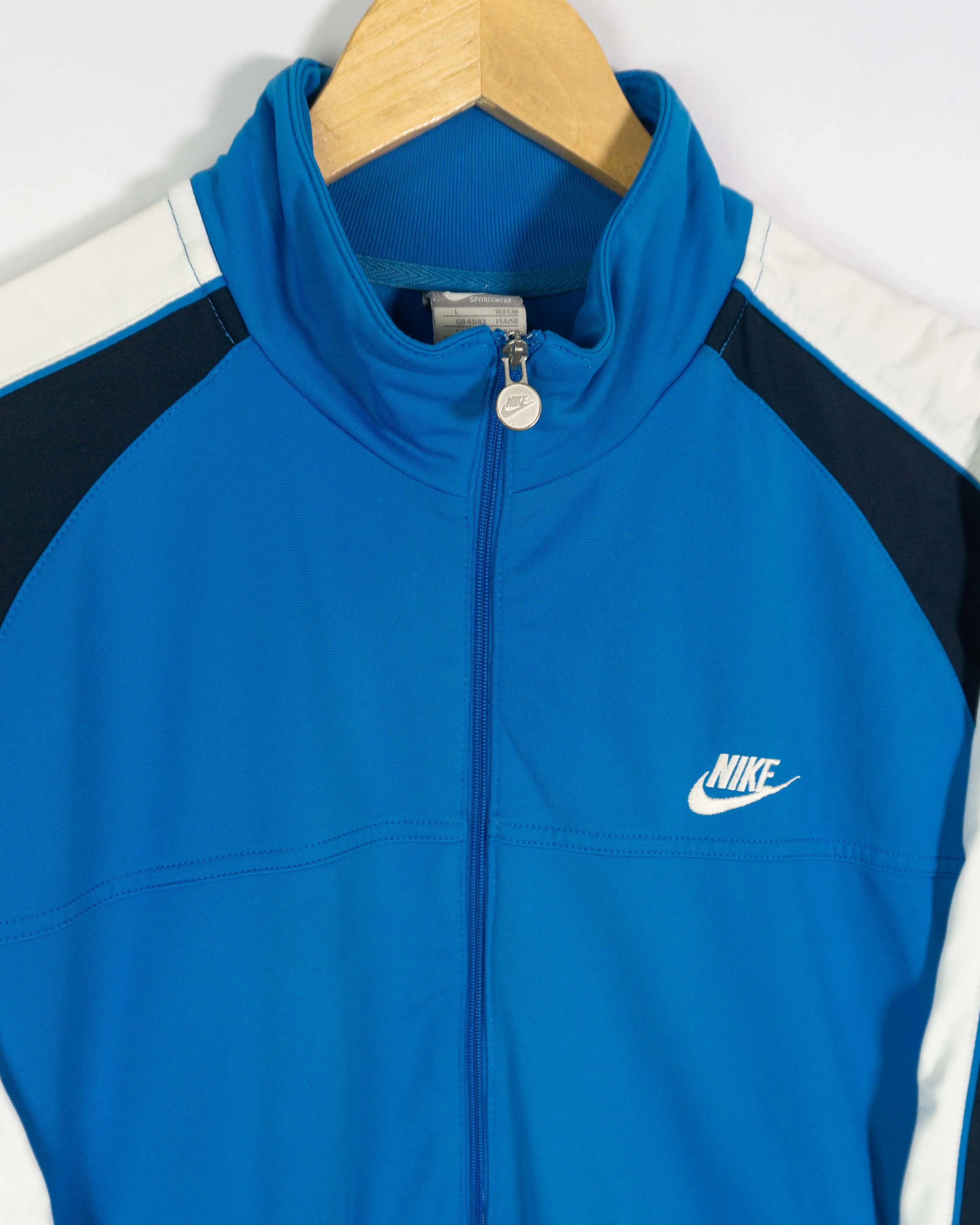 Chaqueta Nike Sportswear Azul Vintage 00s — Talla L