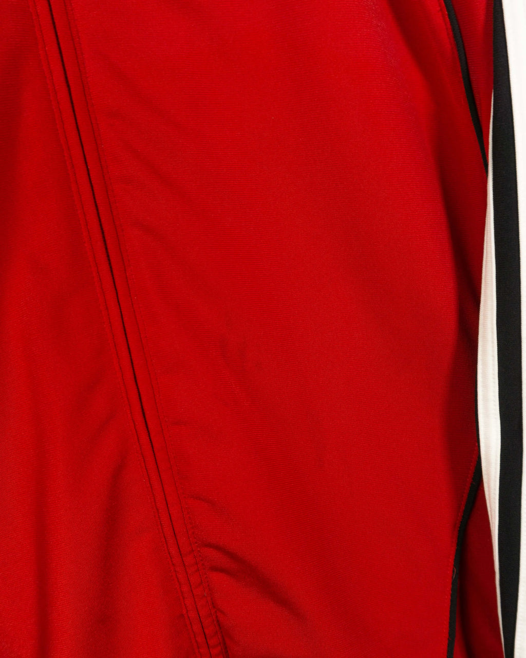 Chaqueta Adidas Roja 3 Bandas Vintage 00s — Talla XL