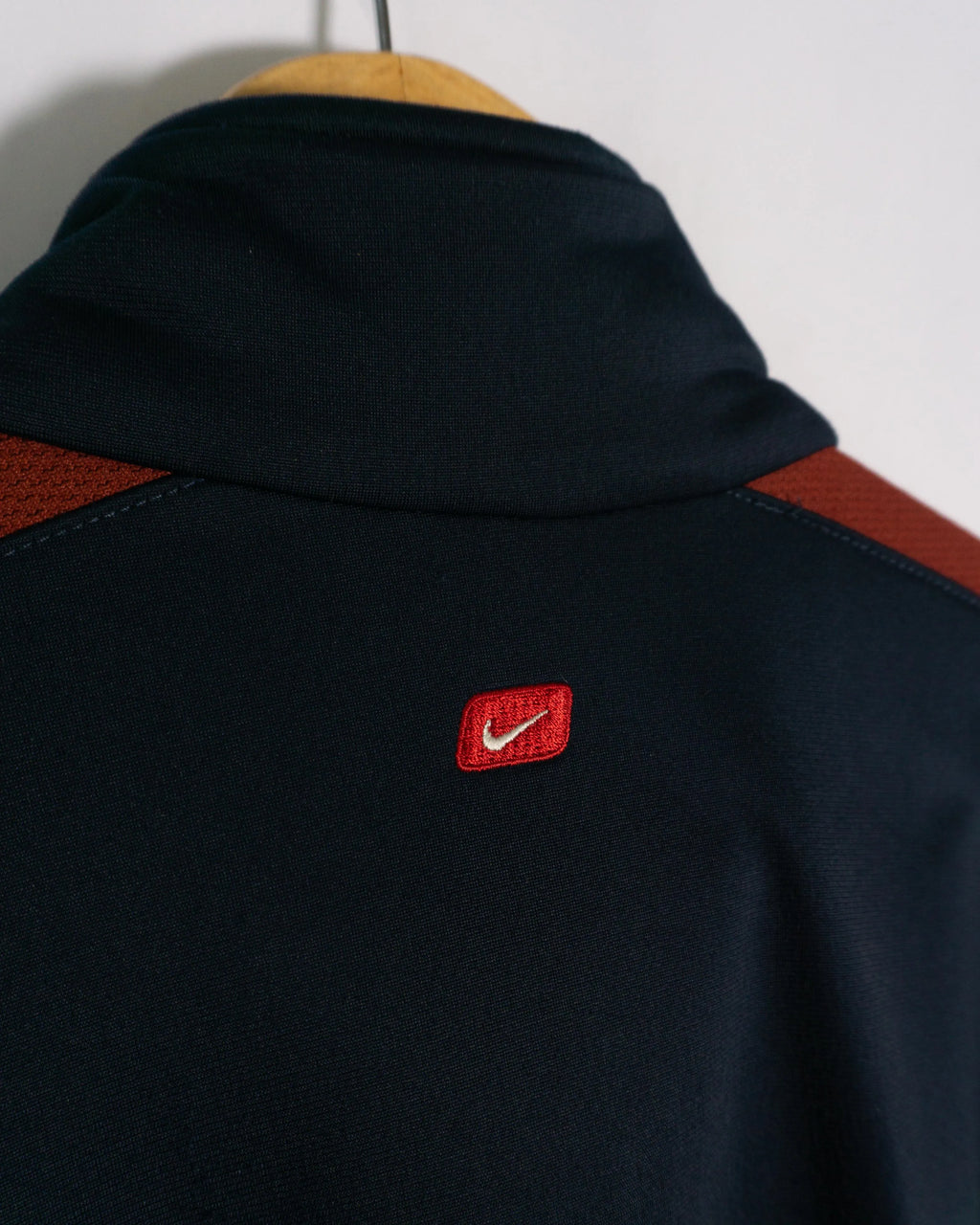 Chaqueta Nike Azul Marino Granate Vintage 00s — Talla XL