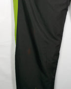 Pantalón Adidas Negro Verde Lima Vintage 00s — Talla L